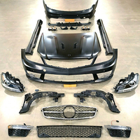 Kit carrosserie AMG de qualité supérieure, conversion complète pré-LCI, kit carrosserie C63 pour Mercedes Benz Classe C W204 pré-2008-2010