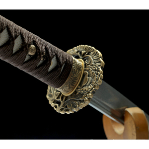 Popolare Spada Katana <span class=keywords><strong>Samurai</strong></span> Personalizzabile 80cm 1.11kg Fatta a Mano ZJG24002, Set di Spade Giocattolo per Collezione e Cosplay Sword Valley - Product Image 3