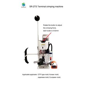 Máquina prensadora de terminales de alto rendimiento Crimpadora de prensa para molde aplicador europeo - Product Image 1