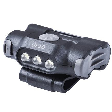 Nextorch UL10 LED Headlamp 2xAAA Multi-Purpose Red Light Shoulder Torch for Camping Hat Mounted Torch