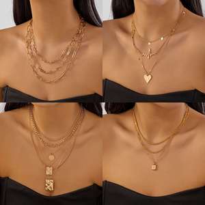 Collier en Vermeil Plaqué Or Micron Écologique, Certifié par Plusieurs Fabricants Internationaux - Product Image 2