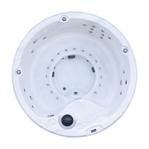 2023 Material acrílico independiente Bañera de <span class=keywords><strong>hidromasaje</strong></span> <span class=keywords><strong>Hidromasaje</strong></span> <span class=keywords><strong>spa</strong></span> redondo con sistema de control - Product Image 1