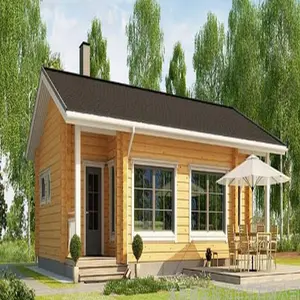 2020 Thiết Kế Mới Đẹp Khu Nghỉ Mát Prefab Canada Bằng Gỗ Chalet Nhà