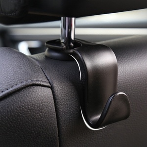 4 Piezas de Ganchos para Asientos Traseros de Coche, Perchas Ocultas para Asientos de Coche, Adornos Multifuncionales de Almacenamiento, Accesorios Interiores para Coche - Product Image 1
