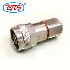 Factory Supply Hexagon Type N Connector N Male Plug clamp RF Connector Clamp Copper RF Coax Coaxial connectors