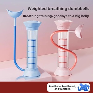 RS Breathing Dumbbell, Entrenador de Respiración Abdominal de Polipropileno, Entrenador de Capacidad Vital Abdominal, Pantalla Digital, Presión de Aire - Product Image 5