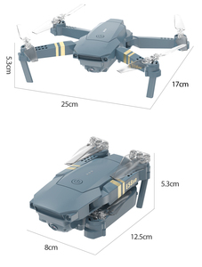 <span class=keywords><strong>Eachine</strong></span> E58 SE E58 Mini RC Drone Selfie Drone 4K 100M 12MINS WIFI Cheap FPV Drone Pliable Quadcopter - Product Image 5