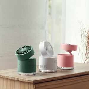 <span class=keywords><strong>2023</strong></span> nuovo portatile pieghevole nebulizzatore d'acqua ventilatore elettrico USB ricaricabile supporto da tavolo Mini ventilatore a mano con luce a LED - Product Image 1