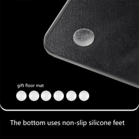 Tapis de souris en verre personnalisé en vrac avec impression de motifs, tapis de souris en verre trempé imprimé photovoltaïque