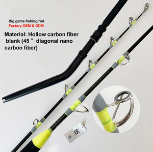 <span class=keywords><strong>Canne</strong></span> à pêche à la traîne en haute mer Fuji Guides pour <span class=keywords><strong>thon</strong></span> et requin, <span class=keywords><strong>canne</strong></span> à pêche en bateau avec pointe pivotante pour la pêche au gros gibier - Product Image 4