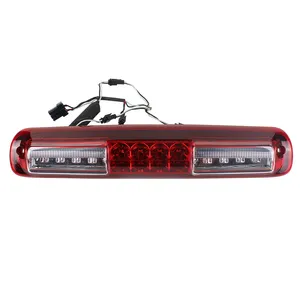 Đối Với Chevy Silverado GMC Sierra 1999 - 2006 Màu Đỏ Rõ Ràng LED Thứ 3 Đèn Phanh Đèn Hàng Hóa Đèn Dừng