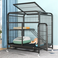 Luxe kattenkooi villa voor binnen, groothandel, met comfortabel bed & schuilplaats