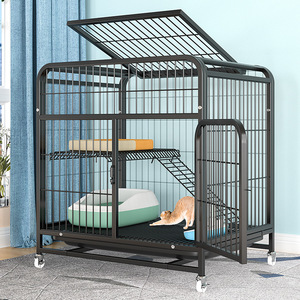 Jaula de Lujo para Gatos al por Mayor, Villa Interior para Mascotas con Cama Acogedora y Refugio - Product Image 3