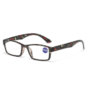 Unisex moda corretiva Óculos Full-Rim Quadro Squared <span class=keywords><strong>Lens</strong></span> para Presbiopia Lightweight Reading Glasses - Product Image 6