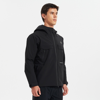 Haut manches longues pour homme, col 1/4 zip réfléchissant