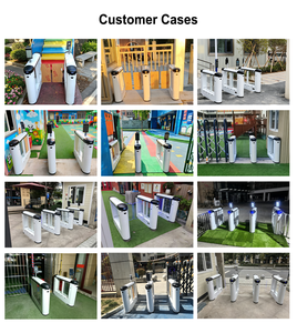 Barrière de sécurité automatique pour enfants, anti-pincement, à fermeture automatique, pour contrôle d'accès en maternelle et parc d'attractions - Product Image 5