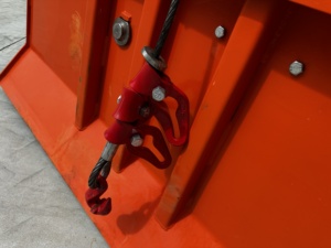 Remorque forestière robuste pour <span class=keywords><strong>tracteur</strong></span> avec treuil de débardage de bois, câble en acier de 70 m, capacité de 380 kg, garantie 1 an - Product Image 3