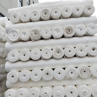 Tissu de doublure en taffetas léger et imperméable 75D 190T 100% polyester pour sacs et vêtements pour garçons et filles, vente en gros en usine