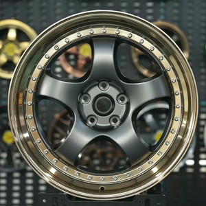 Rines Forjados Personalizados de 2 Piezas, Diseño Cóncavo Profundo, 18-22 Pulgadas, 5x112 5x120 5x114.3, para <span class=keywords><strong>BMW</strong></span> <span class=keywords><strong>E30</strong></span> E36, Mercedes W124, Porsche Clásico - Product Image 3