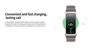 Huawei TalkBand <span class=keywords><strong>B7</strong></span> telepon Earphone Bluetooth, jam tangan pintar dengan pelacak kebugaran, Earphone Bluetooth terbaik - Product Image 4