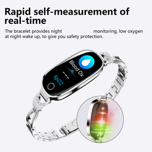 Montre de moniteur de fitness intelligente en alliage unisexe fabriquée en usine OLED IP67 étanche santé surveillance du sommeil moniteur d'activité fréquence cardiaque - Product Image 6