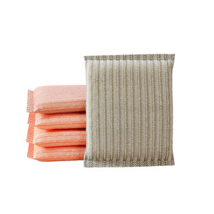 ฟองน้ำทำความสะอาดแบบเส้นใยพลาสติก PP สำหรับล้างจานในครัว แบบหลายชั้น - Product Image 3