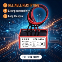 Redresseur de frein électromagnétique SNXRON série ZL ZLKS-99/170-4 KZL-1 RY, unité de rectification de frein de maintien de moteur à diode, Chine