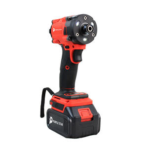 Set Bor Listrik Merah 18V 20V Desain Baru Obeng Berpatent Torsi Kuat 220N.<span class=keywords><strong>m</strong></span> Tanpa Kabel dengan Kustomisasi OEM - Product Image 4