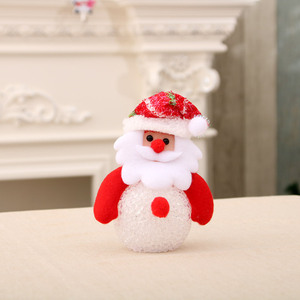 Christmas decorations, glowing EVA snowman night <b>light</b>, Christmas gifts, Christmas <b>tree</b> ornaments - Product Image 2
