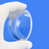 Dôme en verre personnalisé, lentille en verre optique hémisphérique BK7/K9/silice fondue JGS1, couvercle en dôme pour la protection des appareils photo et des instruments