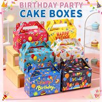 Cajas de Regalo Plegables con Diseño Simple y Entrega Rápida, Cajas para Regalos, Recuerdos para Cumpleaños, Baby Shower, Bodas, Fiestas, Decoraciones con Asa