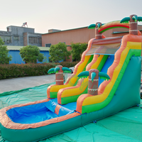 AOYU Commercial 30 Ft PVC gonflable parc aquatique équipement de terrain de jeu pour intérieur extérieur maison école usage résidentiel piscine souffleur