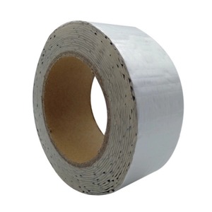 Cinta de Aluminio Reforzada Premium con Membrana Impermeable de Caucho Butilo en Rollo para Reparación de Techos de Acero, Drenajes de Piso y Restauración - Product Image 6