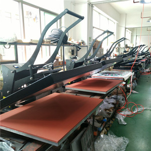 Nouvelle <span class=keywords><strong>Presse</strong></span> à Chaud Manuelle Multifonctionnelle à Plat pour Cuir et Tissu 60x80/70x100/60x100/80x100 – Offre Spéciale - Product Image 2