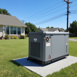 Dual Fuel 22Kw Max Power Standby Generator LCD Display AVR <b>Voltage</b> <b>Regulation</b> Whole Home Backup Natural Gas 20Kw Max Power - Product Image 2