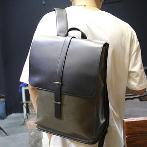 Zaino Trendy da Uomo, Borsa Personale per Scuola, Zaino Quotidiano per il Tempo Libero, Grande Capacità, Design a Contrasto a Quadri per Uomo - Product Image 3