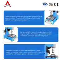 Machine de soudage ultrasonique LINJIE LJ-3512J, nouvelle, 220V, 1200W, 75/100MM, scelleuse d'emballage électronique