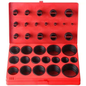 Kit <span class=keywords><strong>de</strong></span> <span class=keywords><strong>Juntas</strong></span> Tóricas <span class=keywords><strong>de</strong></span> 419 Piezas y 32 Tamaños, <span class=keywords><strong>Juntas</strong></span> Tóricas <span class=keywords><strong>de</strong></span> <span class=keywords><strong>Goma</strong></span>, Kit Surtido <span class=keywords><strong>de</strong></span> <span class=keywords><strong>Juntas</strong></span> Tóricas <span class=keywords><strong>para</strong></span> Grifos, Fontanería Profesional, <span class=keywords><strong>Juntas</strong></span> Automotrices - Product Image 1