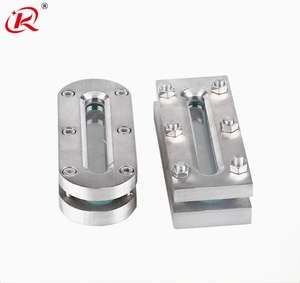 खाद्य ग्रेड लंबे आयताकार तेल स्तर संकेतक स्टेनलेस स्टील 304 सैनिटरी/आयताकार दृष्टि ग्लास - Product Image 2