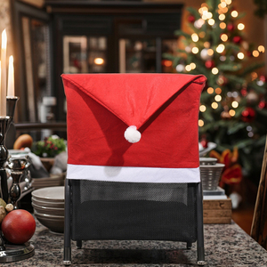 Vente en gros de housses de table et de chaises pour la décoration de Noël 2025, pour les fêtes et les dîners - Product Image 3