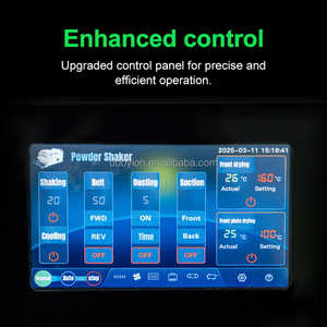 DOOYION 2025 último nuevo purificador de aire interior 60cm secador de agitación agitador de polvo Dtf con alarma de Bajo polvo y cinta transportadora - Product Image 5