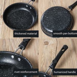 Sartenes antiadherentes de hierro fundido para freír huevos, sartenes de titanio preci - Product Image 6
