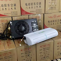Nouveau climatiseur de stationnement 12V/24V à réfrigérant R-134A pour camion, camping-car, climatiseur mobile avec ventilateur et compresseur