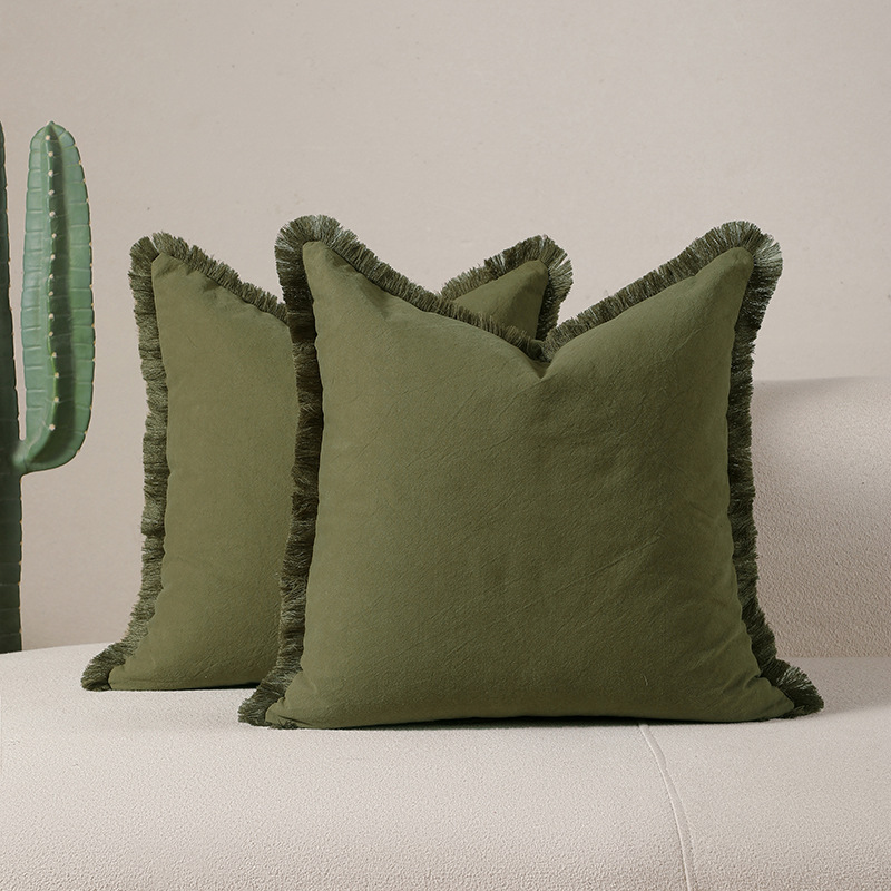 Moss green thickened