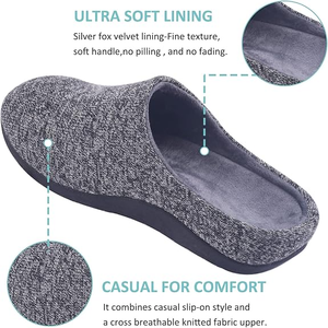 Comoda casa ortopedica chiusa per pantofole antiscivolo in gomma Sole la fascite <span class=keywords><strong>plantare</strong></span> invernale scarpe ortotiche per alleviare il dolore - Product Image 4