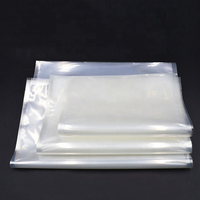 Emballage d'aliments glacé, sac de détail, prix d'usine, emballage de détail, Transparent avec nœud à déchirer, sac sous vide, pochette