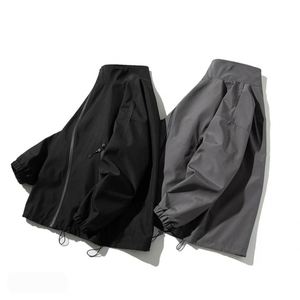 Veste de sport imperméable coupe-vent pour homme, style streetwear, en polyester softshell, avec logo personnalisé - Product Image 5