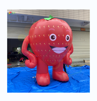 BOYAN Personnalisé Grand Ballon Gonflable Sur Le Toit De Fruits Poire Pastèque Pêche Mangue Ananas Fraise