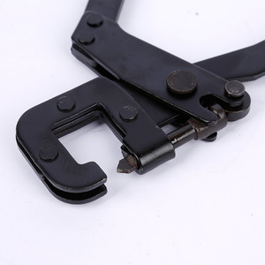 <span class=keywords><strong>Pince</strong></span> à rivets pour ossature légère en acier, 12 pouces, sans perforation, avec poignée noire, pour montage de plafonds, vente en gros usine, DIY, OEM - Product Image 4