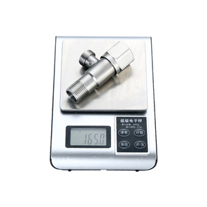 Vanne d'arrêt d'angle pour machine à laver en acier inoxydable 304, <span class=keywords><strong>vente</strong></span> chaude du fabricant chinois - Product Image 2